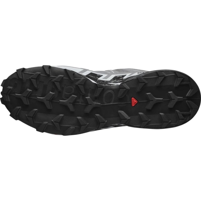 Sapatilhas Trail Running Salomon Speedcross 6 Wide Masculino Cinzentas | PT N91280